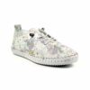 ellington floral leather plimsoll p6456 376021 image