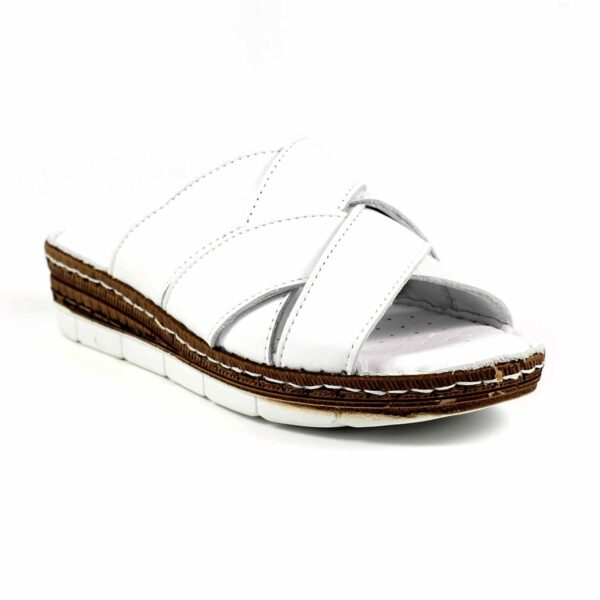 gwen white leather sandal p6361 374590 image