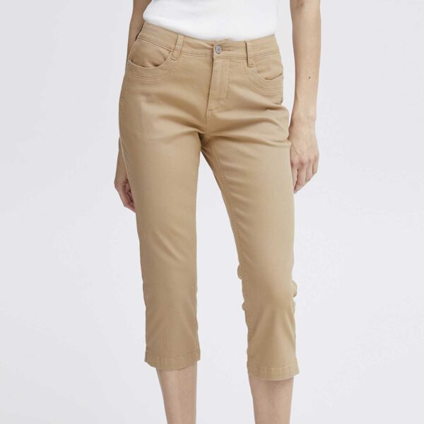 silver mink frfotwill capri pants