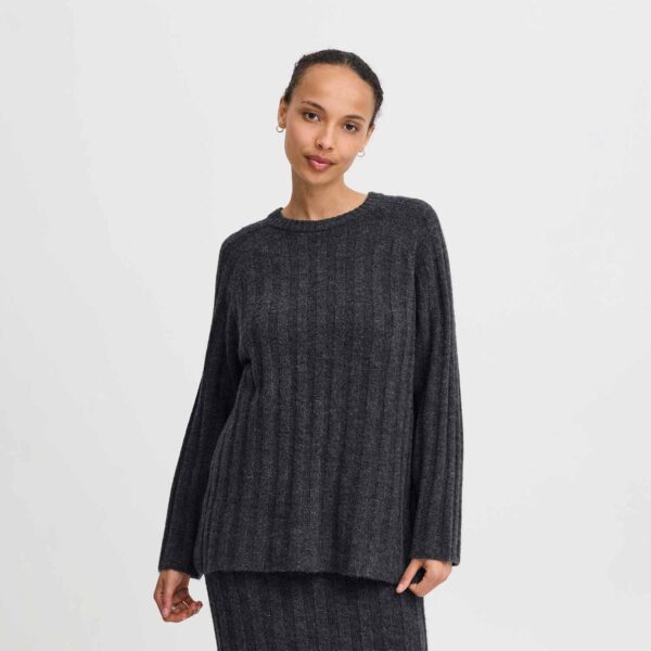 B YOUNG Marianne Pullover in Grey 20815644