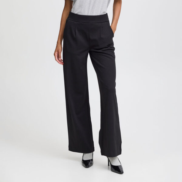 B Young Rizetta Wide Trouser in Black 20812847