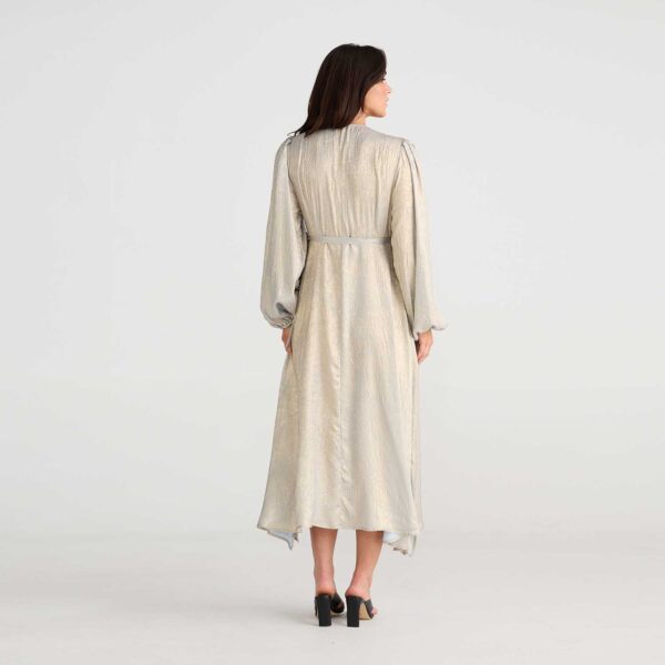 BT24508 1 Jessica Wrap Dress Champagne 4