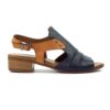 jaden navy leather sandal p7217 413135 image