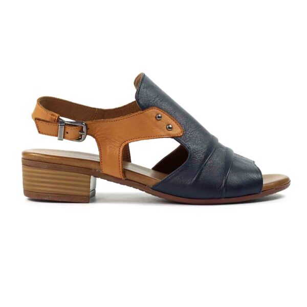 jaden navy leather sandal p7217 413135 image
