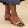 porto coral wedge sandal p7091 404254 image