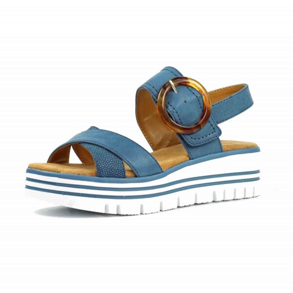 elise mid blue sandal p7383 424693 image
