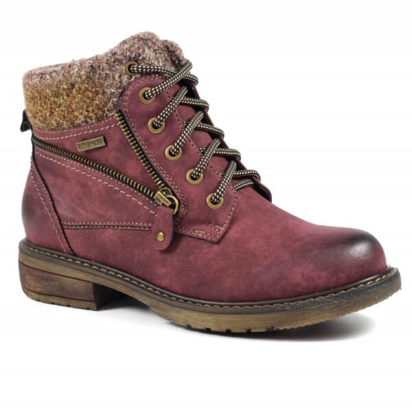 benson iii burgundy waterproof boot p5480 327227 image
