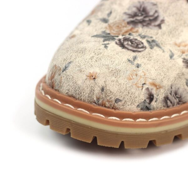 dazzle beige floral ankle boot p7744 443889 image