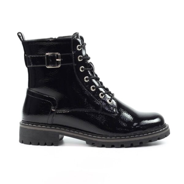 parlour black patent ankle boot p6949 394611 image