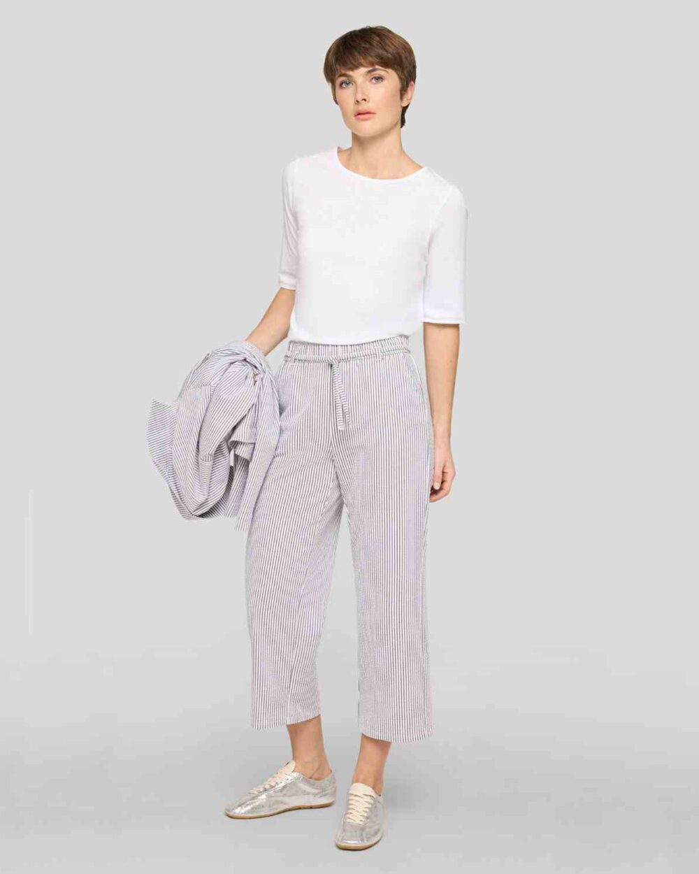 RABE 56-117451 TROUSERS-LIGHT GREY