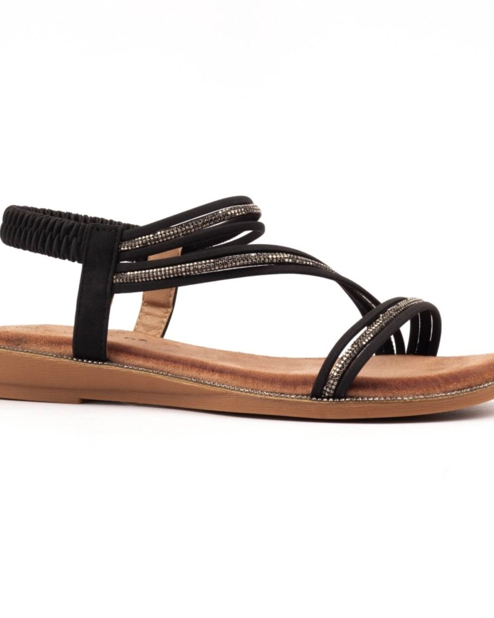 Obsessions 14 LUNAR JLH532 ARUBA SANDAL-BLACK