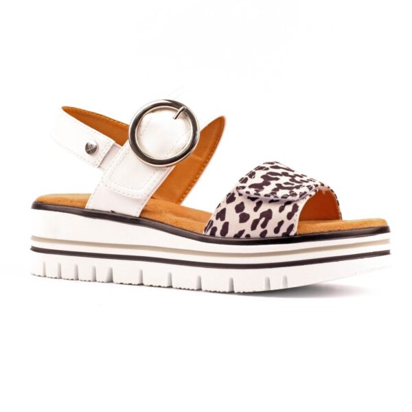 LUNAR JLB022 RONDA SANDAL-WHITE