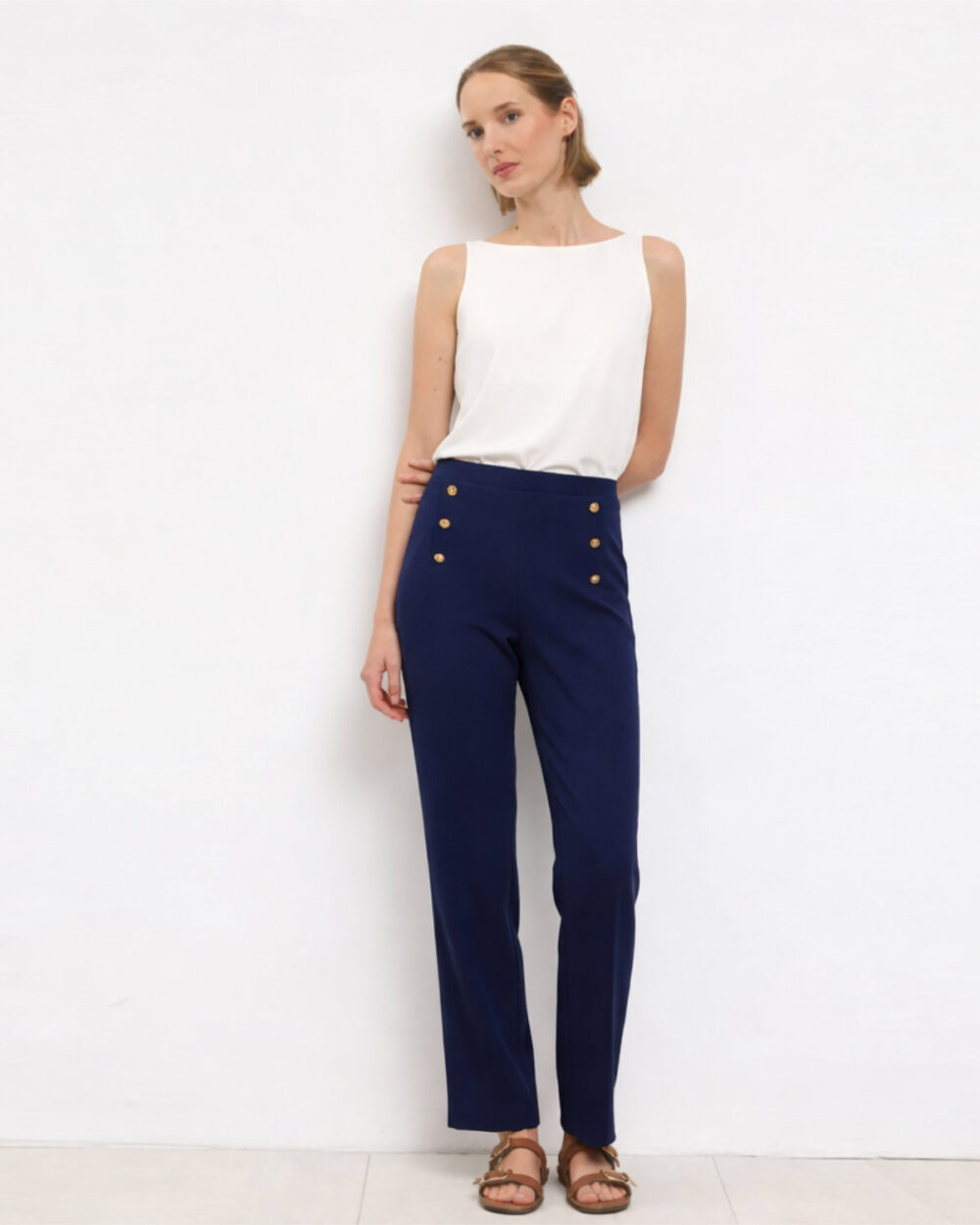 Obsessions 10 BARILOCHE SUENO TROUSERS-NAVY