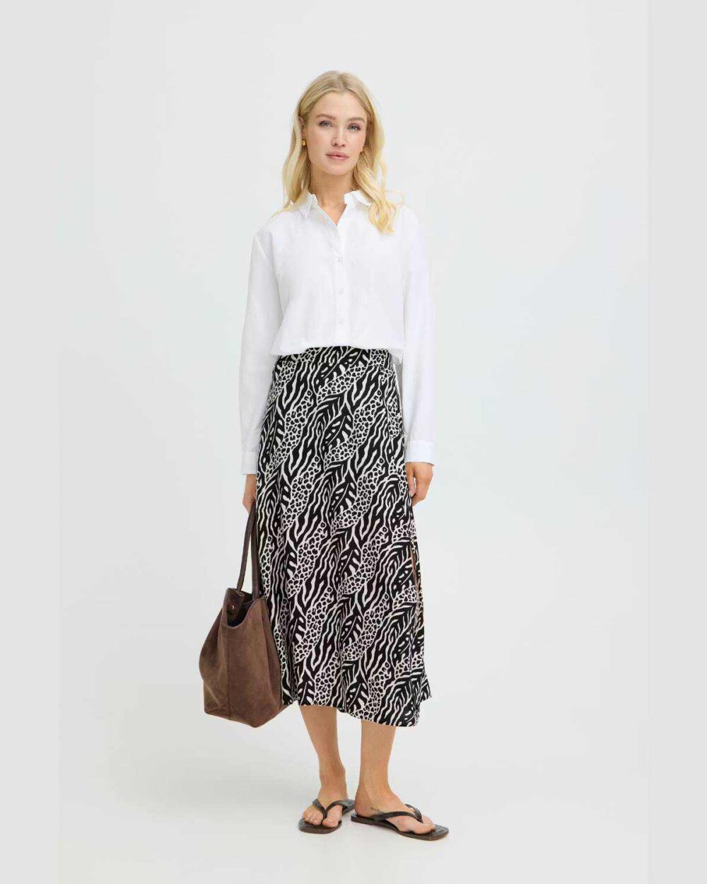 Obsessions 7 B YOUNG 20818759 MIDI SKIRT-BLUE