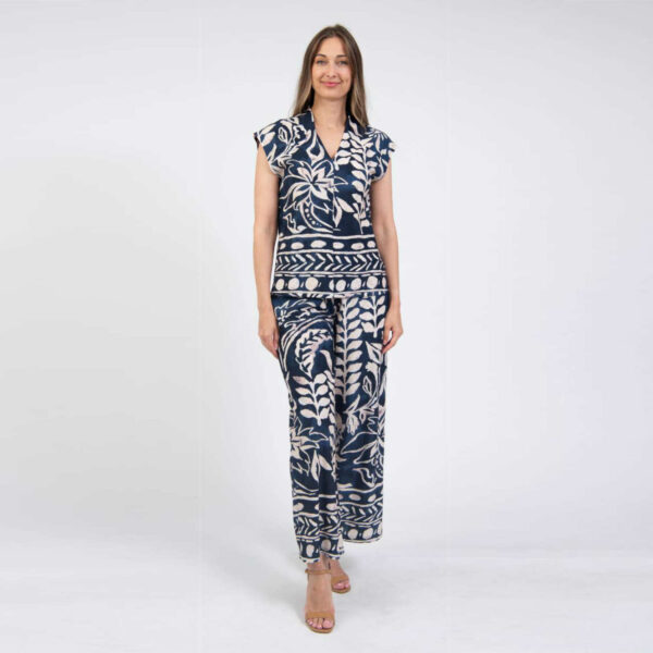 JESSICA GRAAF 31965-003 TROUSERS-NAVY